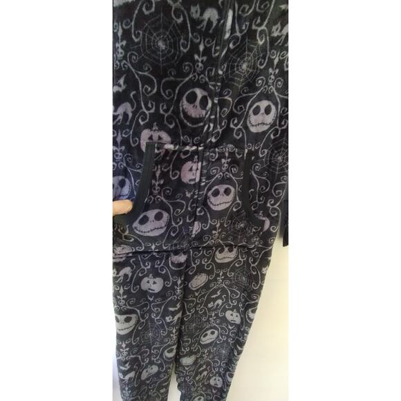 Disney The Nightmare Before Christmas Plush Hooded Sleepware-Loungewear suit M - Picture 11 of 13